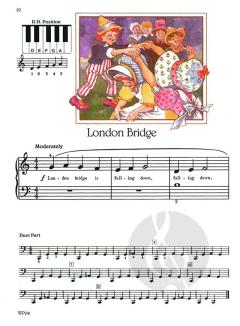 Nursery Songs at the Piano, Primer von James Bastien 