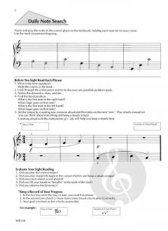 A Line a Day Sight Reading, Level 1 von Jane Smisor Bastien 