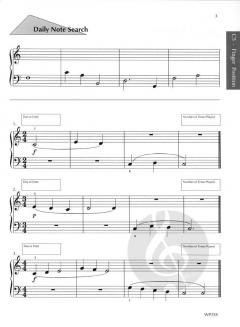 A Line a Day Sight Reading, Level 1 von Jane Smisor Bastien 