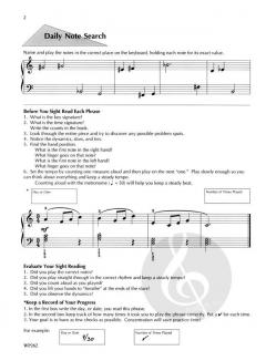 A Line a Day Sight Reading, Level 3 von Jane Smisor Bastien 