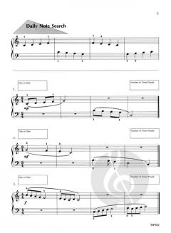 A Line a Day Sight Reading, Level 3 von Jane Smisor Bastien 