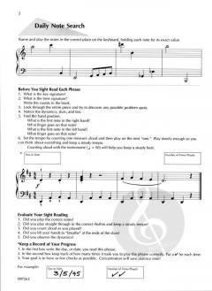 A Line a Day Sight Reading, Level 4 von Jane Smisor Bastien 