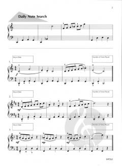 A Line a Day Sight Reading, Level 4 von Jane Smisor Bastien 