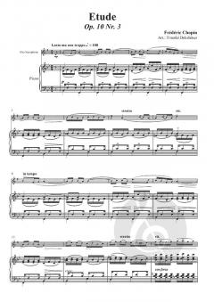 Etude op. 10 Nr. 3  von Frédéric Chopin 