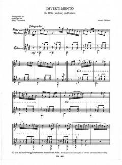 Divertimento von Mauro Giuliani 