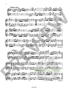 10 leichte Duette Wq 81, 82, 193 von Carl Philipp Emanuel Bach 