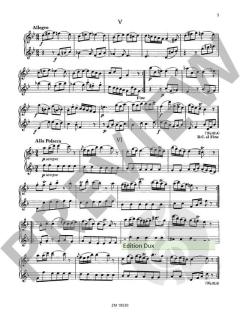 10 leichte Duette Wq 81, 82, 193 von Carl Philipp Emanuel Bach 