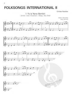Folksongs International Band 2 (Christa Roelcke) 