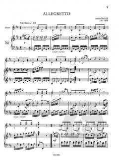 Drei Stücke von Anton Diabelli 