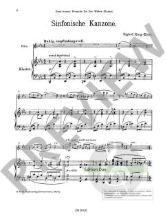 Sinfonische Kanzone von Sigfrid Karg-Elert 