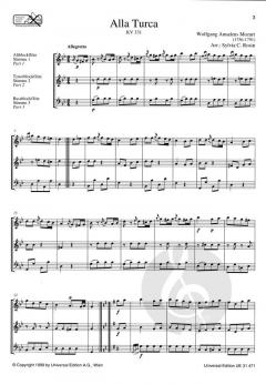 Mozart: Alla Turca / Telemann: Presto (Wolfgang Amadeus Mozart) 