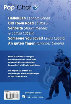 Der junge Pop-Chor 10 - mit CD 