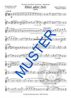 Klein aber fein von Die kleine Egerländer-Besetzung 