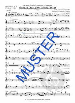 Grüße aus dem Mangfalltal von Die kleine Egerländer-Besetzung 