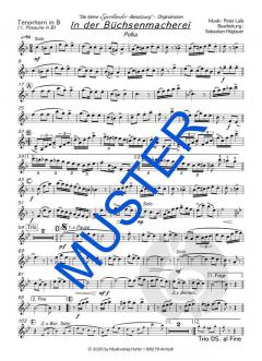 In der Büchsenmacherei von Die kleine Egerländer-Besetzung 