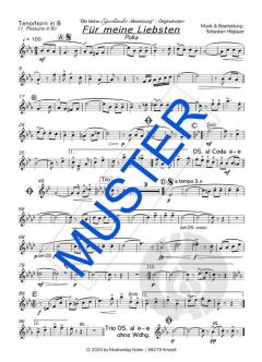 Für meine Liebsten von Die kleine Egerländer-Besetzung 