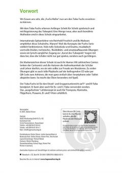 Tuba Fuchs 1 - mit QR-Codes von Stefan Dünser im Alle Noten Shop kaufen