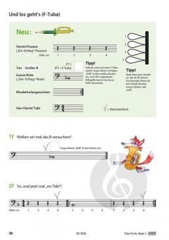 Tuba Fuchs 1 - mit QR-Codes von Stefan Dünser im Alle Noten Shop kaufen
