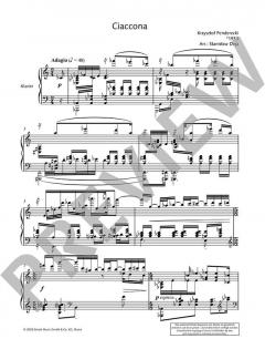 Ciaccona - In memoriam Giovanni Paolo II von Krzystof Penderecki (Download) 