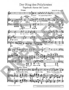 Tagebuchszene der Laura von Erich Wolfgang Korngold (Download) 