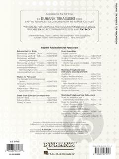 Rubank Treasures for Percussion 