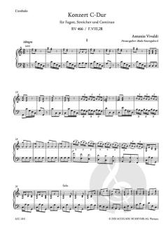 Fagottkonzert C-Dur RV 466 von Antonio Vivaldi 