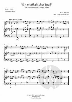 Ein musikalischer Spaß von Wolfgang Amadeus Mozart 