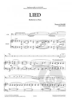 Lied von Francois Rasse 