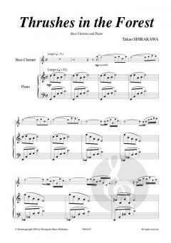Thrushes in the Forest von Takao Shirakawa 