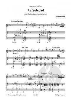 La Soledad von Dirk Brossé 