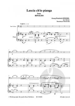 Aria 'Lascia Ch'io Pianga' von Georg Friedrich Händel 