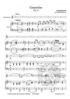 Concertino op. 12 von Ferdinand David 