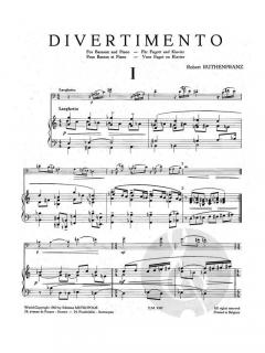 Divertimento von Robert Ruthenfranz 