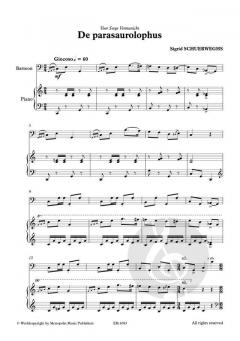 De Parasaurolophus von Sigrid Schuerweghs 