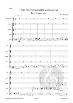 3 Odes von Walter Baeken 