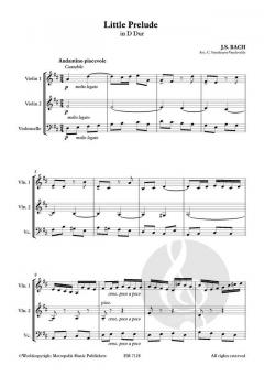 Little Prelude in D Dur von Johann Sebastian Bach 