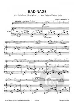 Badinage op. 5 von William Peeters 