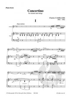 Concertino von Charles Camilleri 