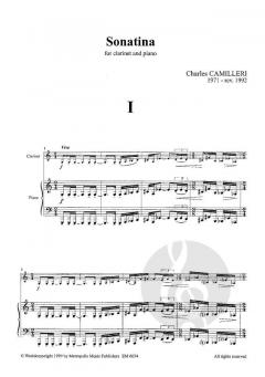 Sonatina von Charles Camilleri 