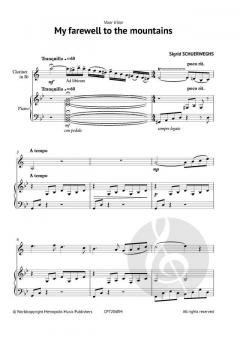 My farewell to the mountains von Sigrid Schuerweghs 