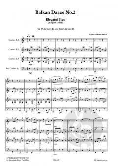 Balkan Dances no. 2 (Elegatni Ples) von Patrick Hiketick 