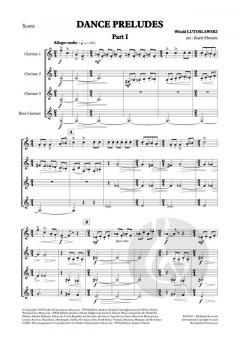 Dance Preludes von Witold Lutoslawski 