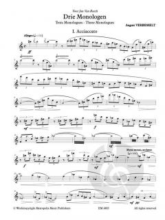 Drie Monologen von August Verbesselt 