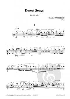 Desert Songs von Charles Camilleri 