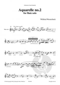 Aquarelle no. 2 von Wilfried Westerlinck 