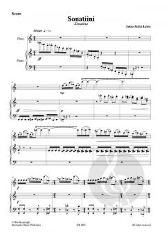 Sonatina von Jukka Pekka Lehto 