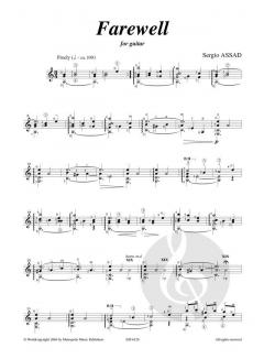 The Summer Garden Solos von Sergio Assad 