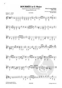 Sonata XXVII (Dresden nr.50) von Silvius Leopold Weiss 