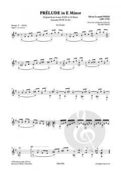 Sonata XXIII (Dresden nr.48) von Silvius Leopold Weiss 