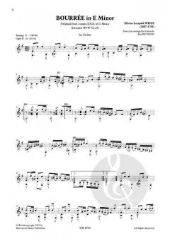 Sonata XXIX (Dresden nr.25) von Silvius Leopold Weiss 